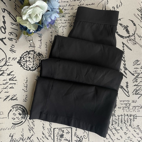 Max Studio Twill Easy Wide Leg Trouser Pants in No Fade Black, Size XS - Picture 3 of 7